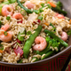 New Wave Foods’ prototype synthetic shrimp, via Dominique Barnes